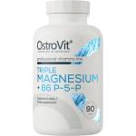 OstroVit Triple Magnesium + B6 P-5-P [90 капсули]