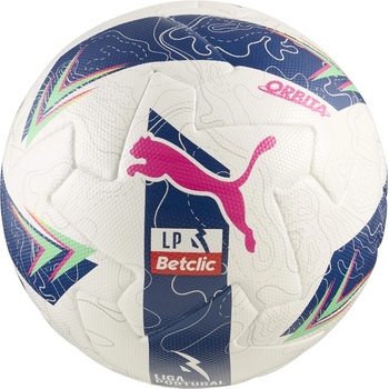 PUMA Orbita Liga Portugal Match Ball 2025 2026 Adults - White/Navy