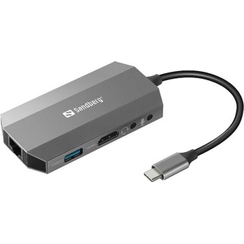 Sandberg USB-C 6-in1 Travel Dock 136-33
