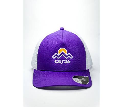 CEJ24 mesh cap logo