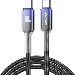 JOYROOM Crystal-Clear Series S-A42 USB-C/USB-C black