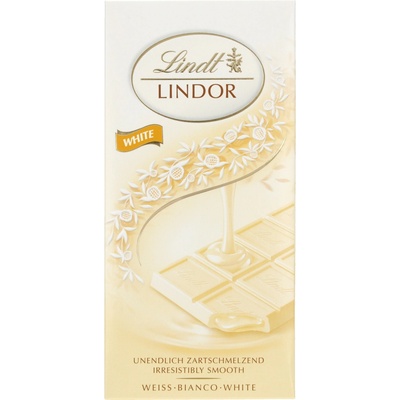 Lindt Lindor Biela čokoláda 100 g