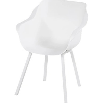 Hartman Sophie Element Biele plastové záhradné stoličky v súprave 2 ks