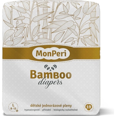 MonPeri Bamboo L 8-13 kg EKO 4 19 ks