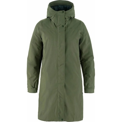 FJÄLLRÄVEN HC hydratic Padded Parka W Laurel Green