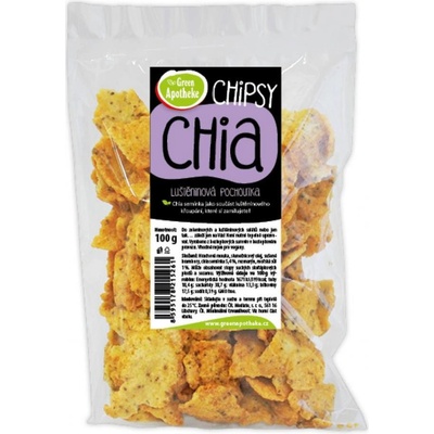 Green Apotheke Chipsy s dýňovou moukou 100 g – Zboží Mobilmania