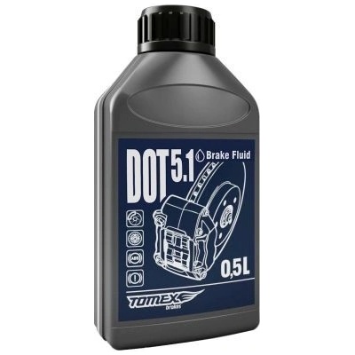 TOMEX Brakes Brzdová kvapalina DOT 5.1 500 ml