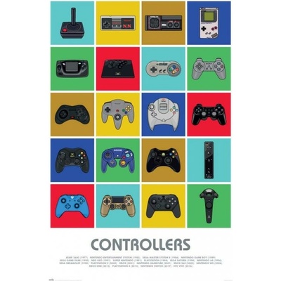 Plagát Controllers (61 x 91,5 cm) 150 g