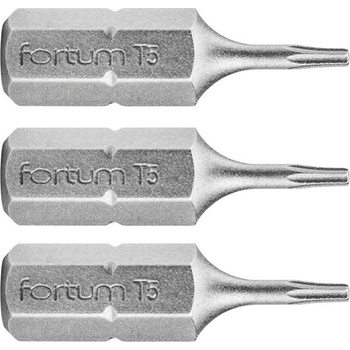 Fortum Връх FORTUM TORX, комплект от 3, T 5 x 25 мм, S2 4741405 (4741405)