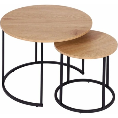 ModernHome YCJ6050T světlý dub 2 ks – Zboží Dáma