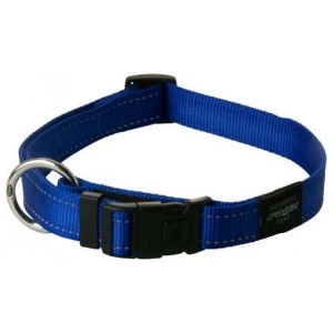 Rogz Blue Collar Large - Нашийник за кучета , 20мм/ 34 - 56 см. син