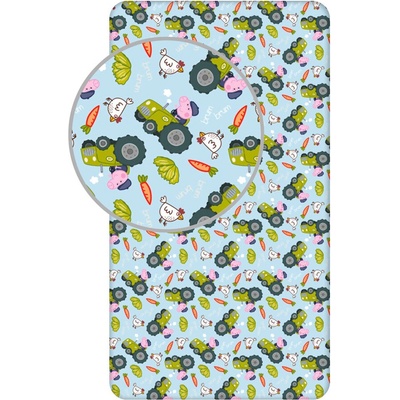plachta Prasiatko Pepa Peppa Pig 04 100% bavlna BrandMac 90x200