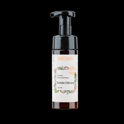 Kvitok tekuté pěnové mýdlo Svěží citrusy 150 ml