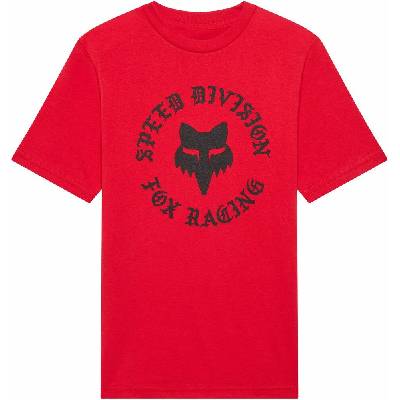 FOX Youth Badge SS Tibetan Red