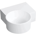 Omnires Ovo M+ 33,5x34 cm right matt white (OVO335UWPBM)
