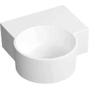 Omnires Ovo M+ 33,5x34 cm right matt white (OVO335UWPBM)