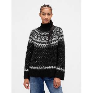 GAP Oversize пуловер с вълна GAP GAP | Cheren | ЖЕНИ | S