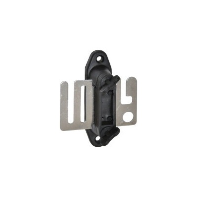 Izolátor pro elektrický ohradník k vchodové brance, plochý pro pásku do 40 mm, na hřebík nebo vrut - 4 ks