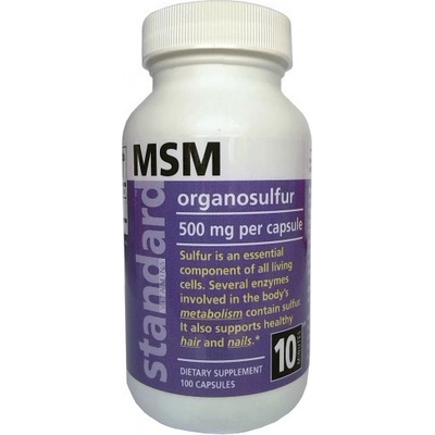 NuLab MSM organosulfur 500 mg 100 kapsúl