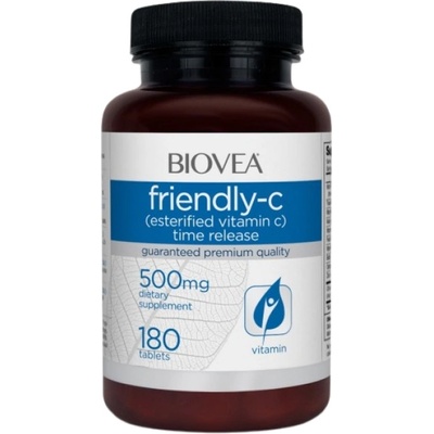 BIOVEA Friendly-C (Esterfied Vitamin C Time Release) 500 mg [180 Таблетки]
