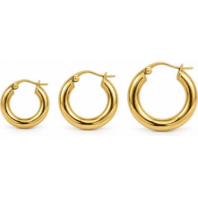 Olivie 10242 Kruhové náušnice GOLD