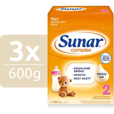 Sunar 2 complex 3 x 600 g