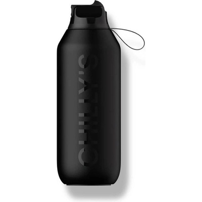 Chilly's Bottles Termoláhev černá propast edice Series 2 Flip 500 ml