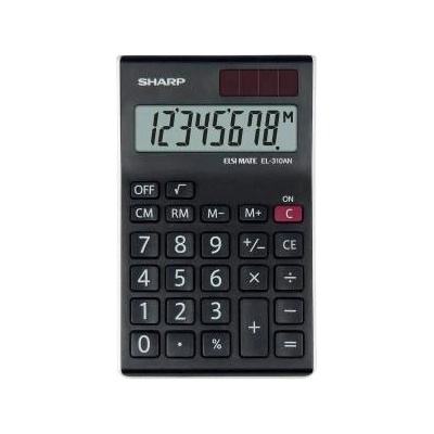 Sharp calculator desktop box elsi mate el310anwh
