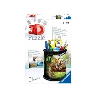 Ravensburger 3D Puzzle 54 Toolbox: Wildlife