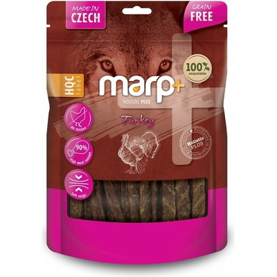 Marp Holistic Plus krůtí maškrty pre psov 80 g