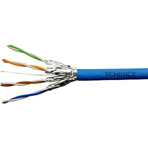 Conneu LAN кабел кат. 6a, U-FTP LSZH, 0.56Cu, 100 м, син 4-1431201-100 (4-1431201-100)
