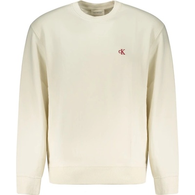 Calvin Klein Мъжки суитшърт с цип calvin klein, Размер xl, Цвят Бяло (lv04rc296g_biyas)