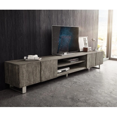 Delife Live Edge 300 cm 4 dvířka 2 přihrádky