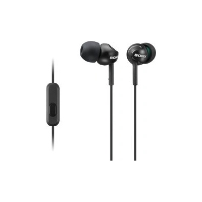 Sony MDR-EX110AP with microphone black (MDREX110APB.CE7)