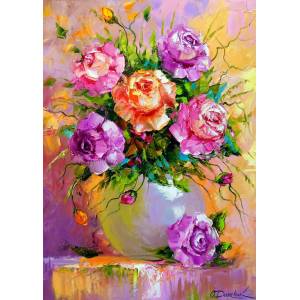 Enjoy - Puzzle Bouquet of Roses 1000 enjoy - 1 000 piese