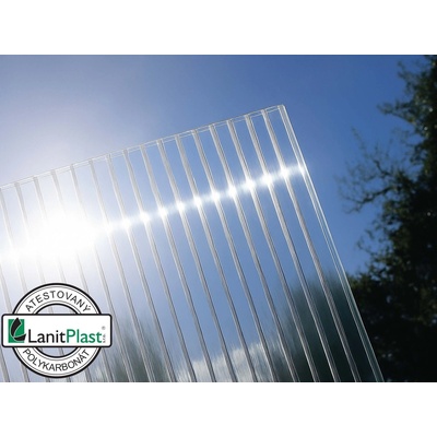 Lanit Plast Komůrkový polykarbonát 6 mm 2,10 x 6 m čirá 1 ks