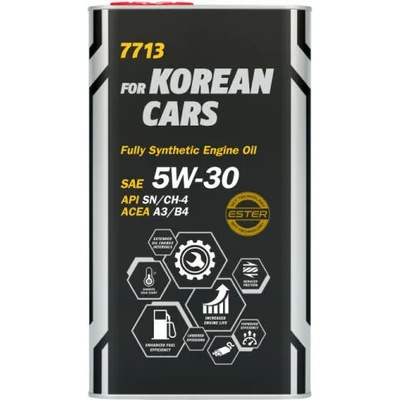 MANNOL 7713 Korean Cars 5W-30 4 l