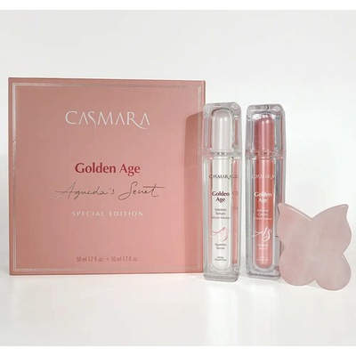 Casmara Golden Age Set Intenzivní regenerační krém 50 ml + hydratační a zpevňující sérum 50 ml dárková sada