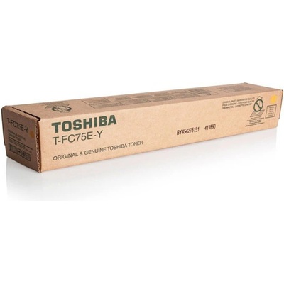Toshiba original toner T-FC75E-Y, 6AK00000254, yellow, 35400str (6AK00000254)
