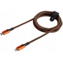 Xtorm CXX003 Xtreme USB-C/Lightning, 1,5m, černý, oranžový