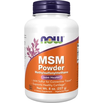 NOW NOW MSM Methylsulphonylmethane Powder, 227 Grams