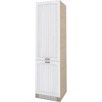 Image 1 of ИРИМ Колонен кухненски шкаф за вграден хладилник Сити МФ-Бяло фладер-04-50 десен 60 см