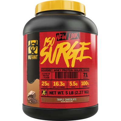 MUTANT ISO Surge, triple chocolate, 2.27 kg, Mutant (20052EX)