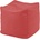 PUFRELAX Пуф, Табуретка Куб xl, перящ се калъф, за открито, 100л (puf-g-cxl-tex-red)