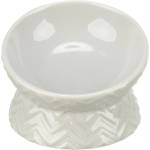 TRIXIE Ceramic Bow керамична купичка с наклон 150ml