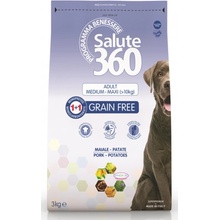 Salute dog Grain Free vepřové & brambor 12 kg