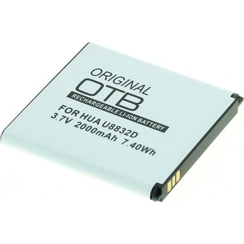 OTB Батерия за Huawei Ascend P1 LTE / U8832D / G500D / 201HW , 2000 mAh (8009827)