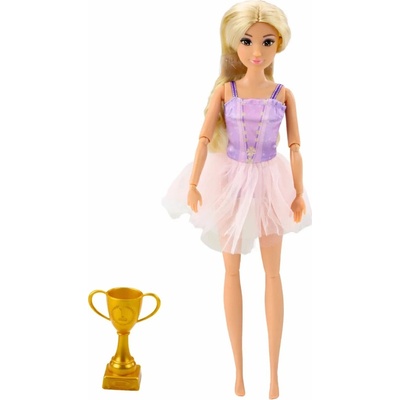 LEAN Toys 24483 Bábika Anlily baletka v šatách