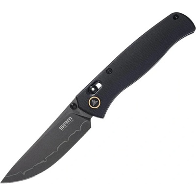SRM Сгъваем нож SRM 255L-MB2 - дръжка от Micarta и ламинирана 140Cr стомана (d-29-46-4480)