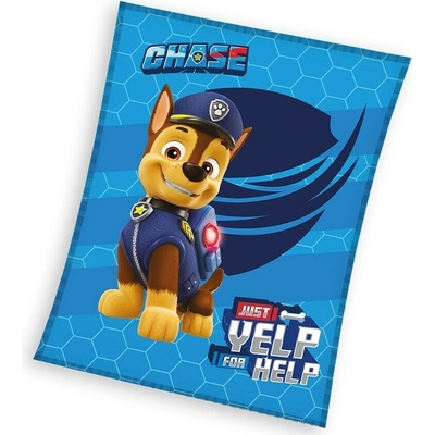 Carbotex Detská deka Paw Patrol Hero Chase